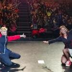 público en espectáculo de magia familiar de Niñas del Mago