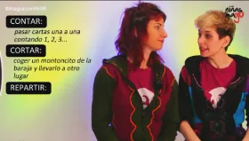 magia y teoria con el curso de magia de Niñas del MAgo